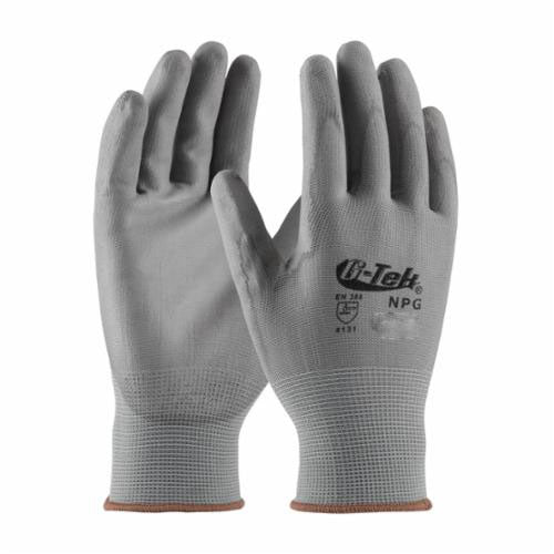 PIP Industrial Products 33-GT125/M G-tek Touch 13 Gauge Gray Nitrile Palm Work Gloves, Medium