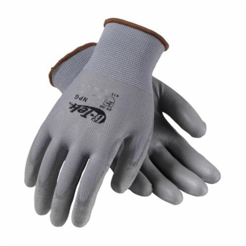 PIP Industrial Products 33-GT125/M G-tek Touch 13 Gauge Gray Nitrile Palm Work Gloves, Medium - 2