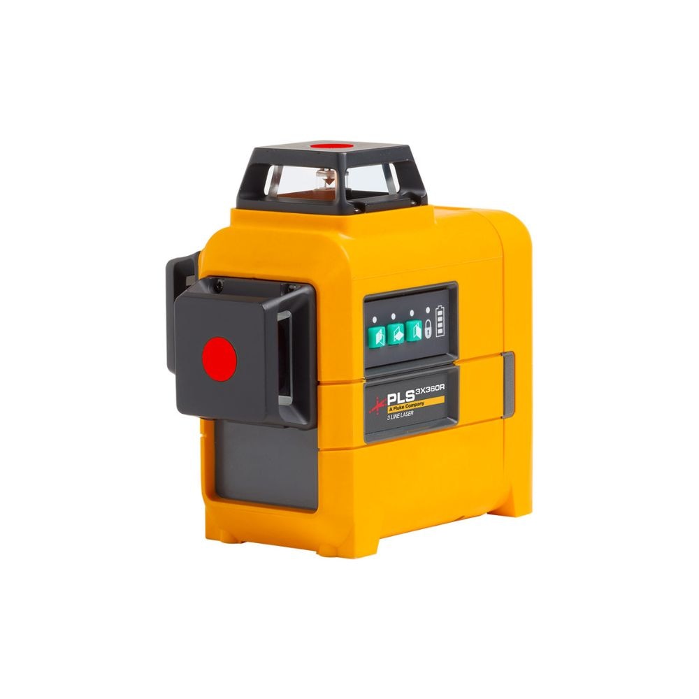 PLS 3X360R KIT 3X360 Red line laser level, RBP5, Case and bracket - 3