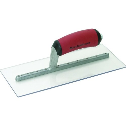 MarshallTown PMXS1D 16837 - 11 X 4 1/2 Plastic Finishing Trowel-DuraSoft Handle