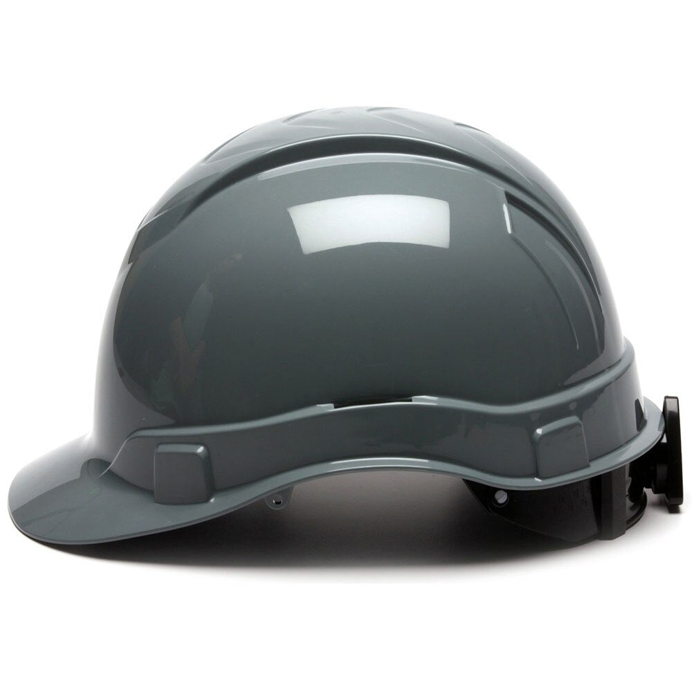 Pyramex HP44113 Ridgeline Hard Hat, Cap Style 4 Pt Ratchet Suspension, Slate - 3