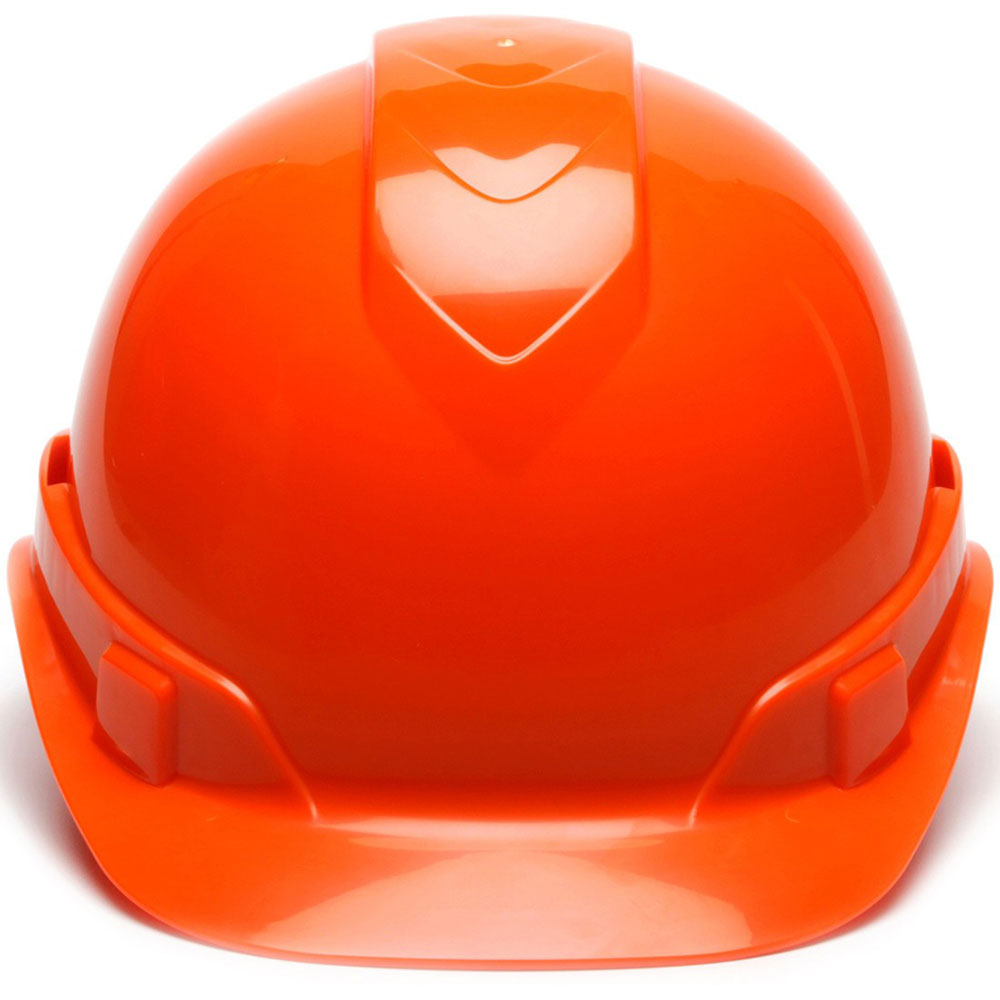 Pyramex HP44141 Ridgeline Cap Hard Hat, 4 Pt Ratchet Suspension Hi Vis Orange - 2