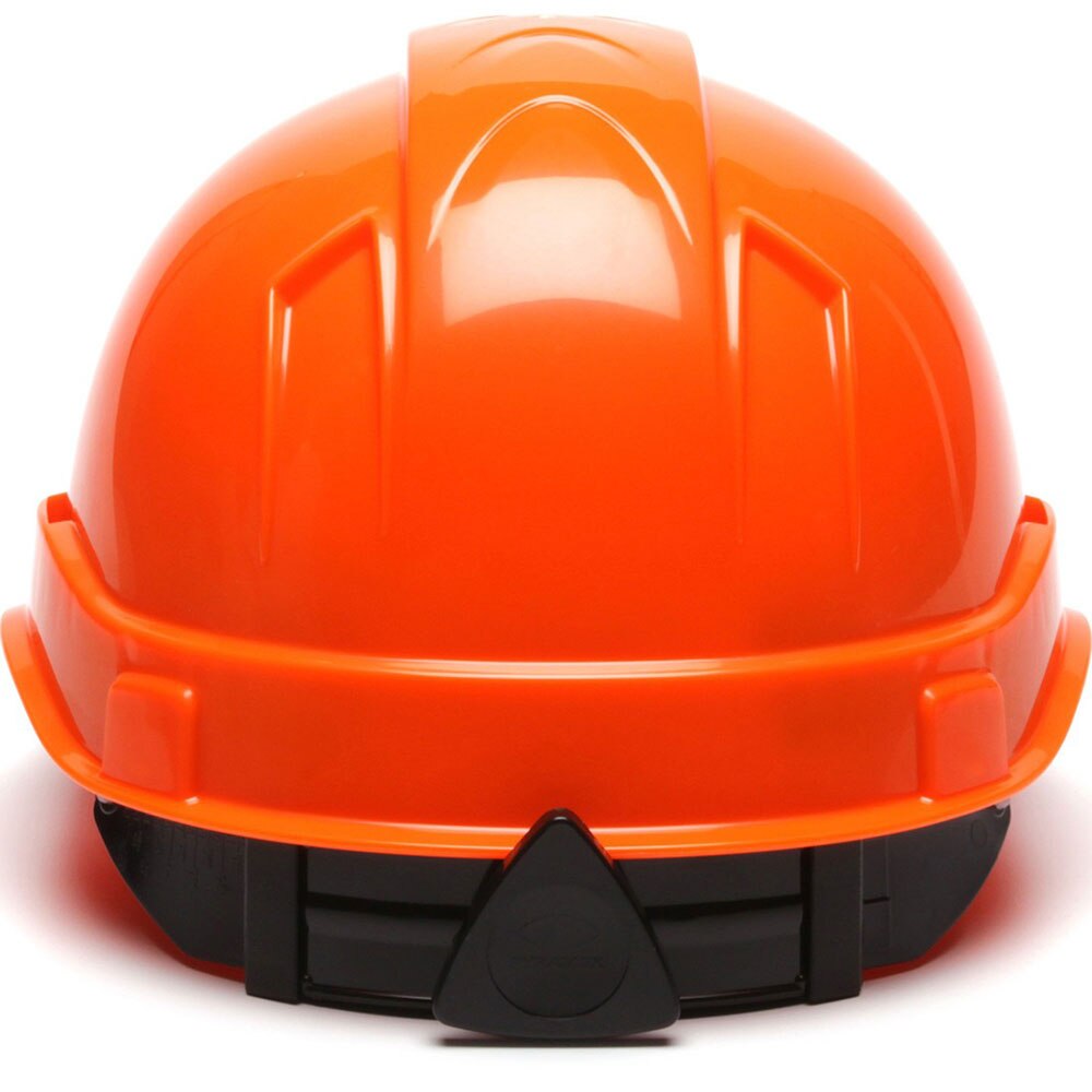 Pyramex HP44141 Ridgeline Cap Hard Hat, 4 Pt Ratchet Suspension Hi Vis Orange - 4