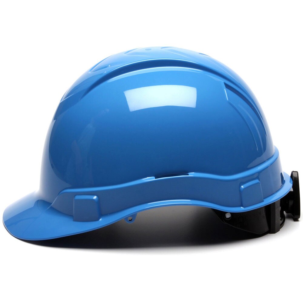 Pyramex HP44162 Ridgeline Cap Style Hard Hat, 4 Pt Ratchet Suspension, Blue - 3