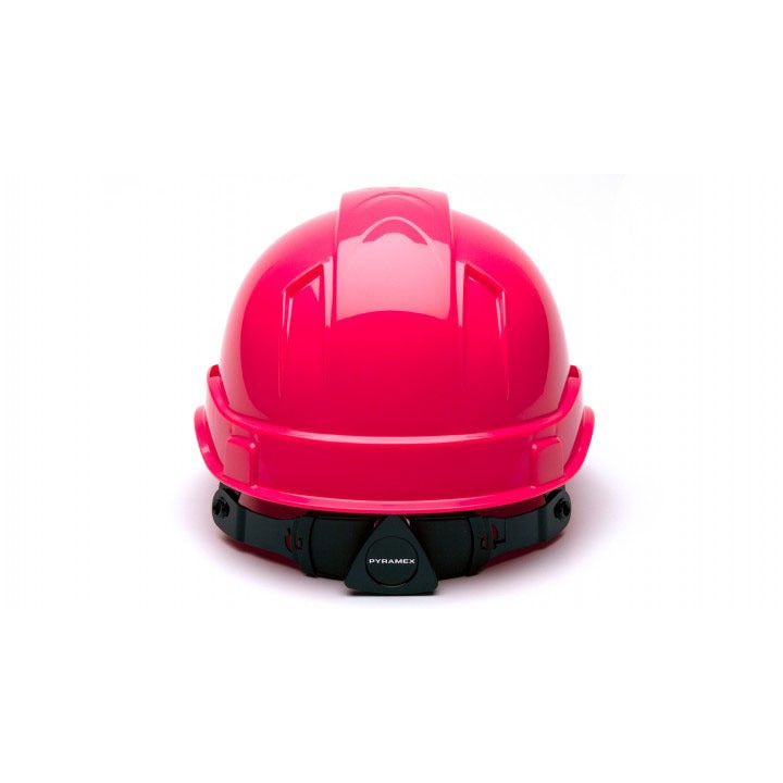 Pyramex HP44170 Ridgeline Cap Style Hard Hat, 4 Pt Ratchet Suspension Hi vis Pink - 3