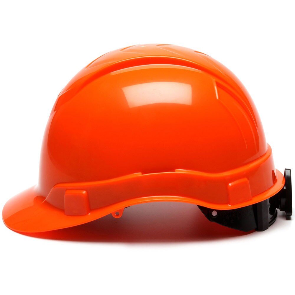 Pyramex HP46141 Ridgeline Cap Hard Hat, 6 Pt Ratchet Suspension, Hi Vis Orange - 3