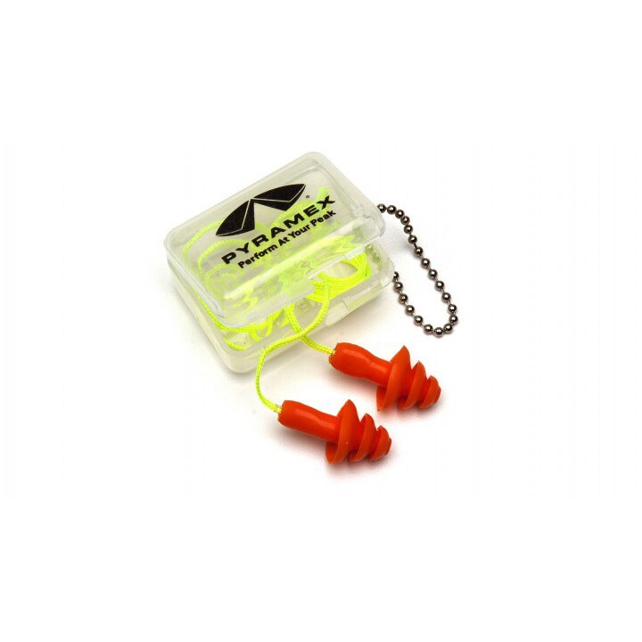 Pyramex RP4000 Reusable Push In Uncorded Earplugs, NRR 25dB, 50 PK - 2