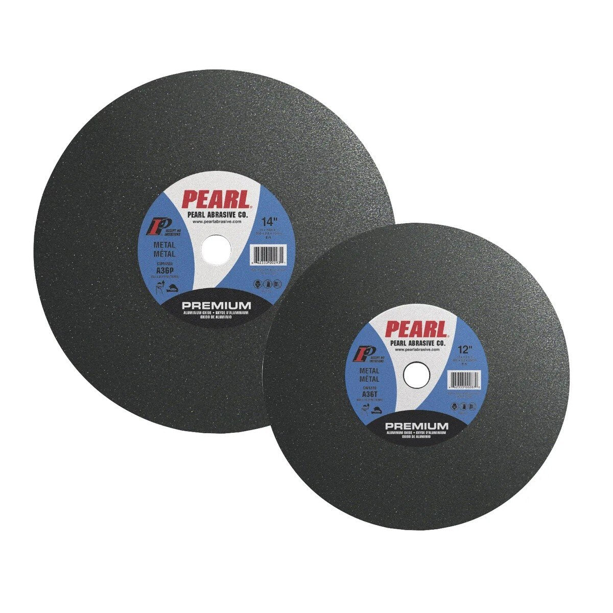 Pearl CW1020 10" x 1/8" x 1" Premium Aluminum Oxide Type 1 Cut-Off Wheel