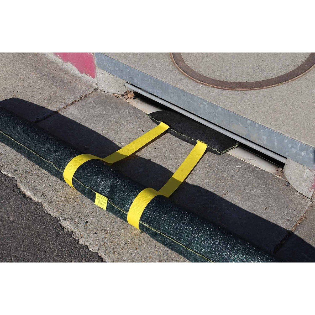 Pollution Solution CIF 72" Curb Inlet Filter for Storm Drain Sediment Control - 3
