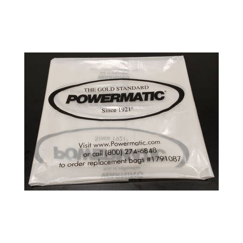 Powermatic PM9-1791087 Clear Collection Bags for Powermatic Dust Collectors, 20"