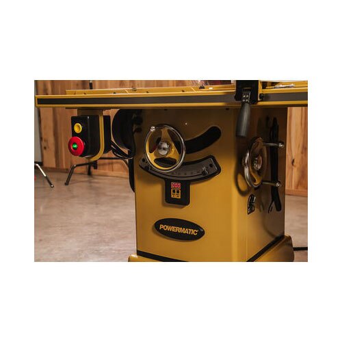 Powermatic PM9-PM25350WK Table Saw RIP w/Accu-Fence-Workbench, 5HP 3PH 230/460V 50" - 3