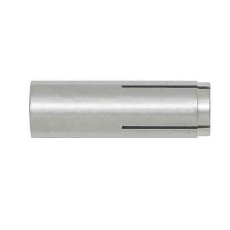 Powers 06344-PWR 1/2" Steel Drop-In Anchor Carbon Steel Knurled Wall, 50-Pack