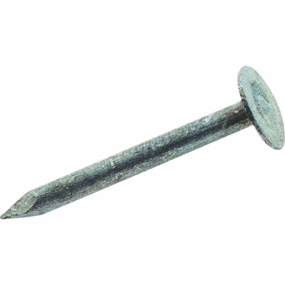 Primesource 2EGRFG Electro Galvanized Roofing Nails, 2" Length, 7/16" Flat Head (50 lb Carton)