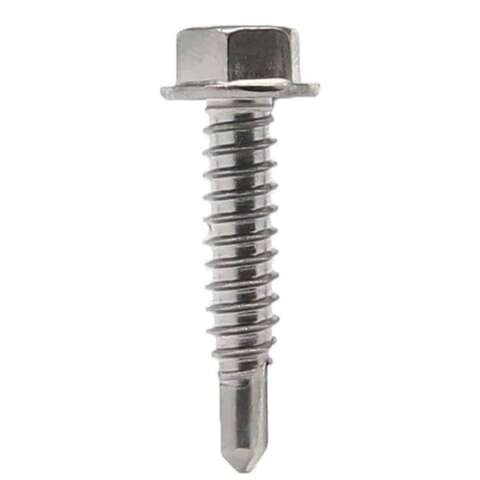Primesource NHWD102001 No. 10 x 2" Hex Washer Head Self-Drilling Zinc Screws (79 Pieces)