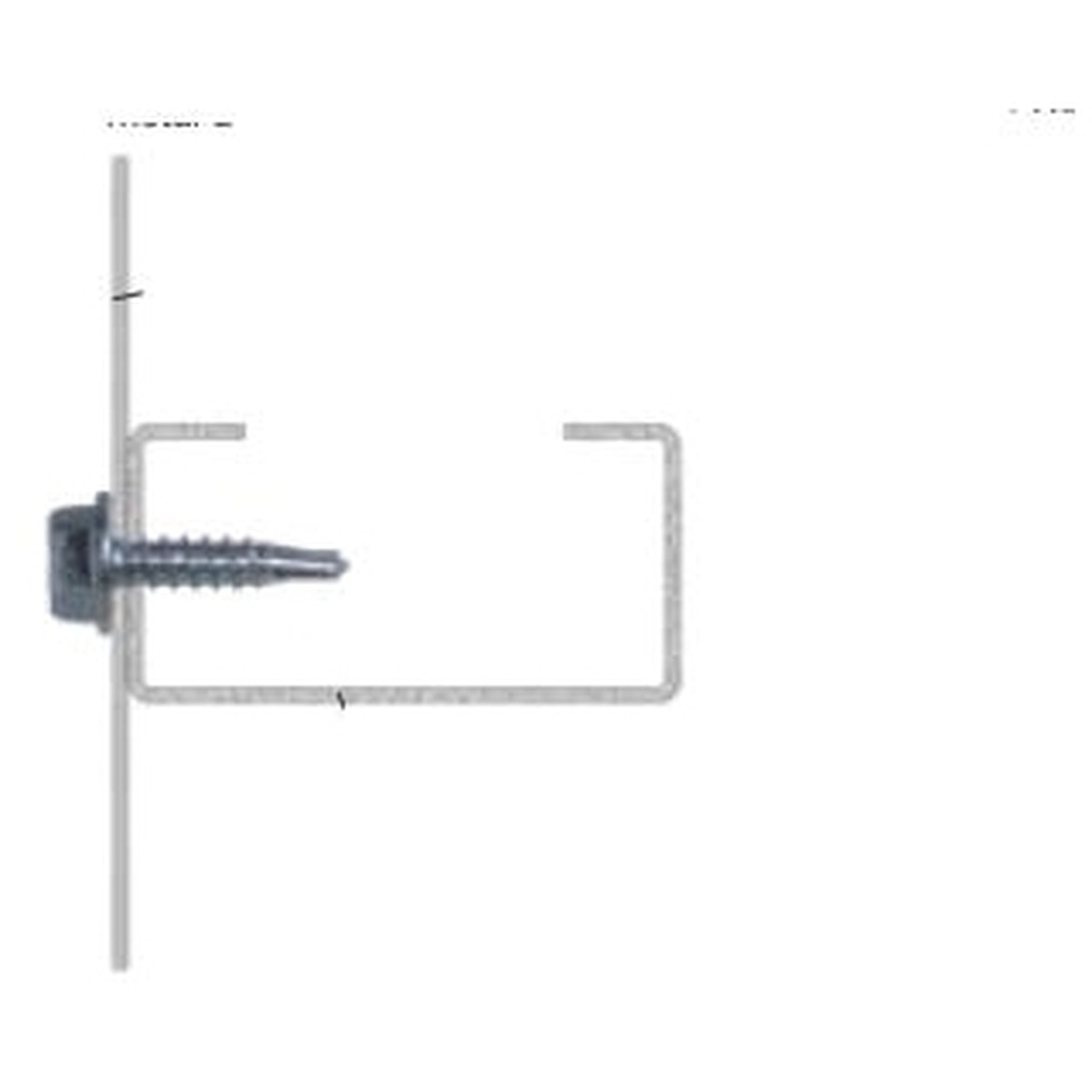Primesource HWD1058 #10 x 5/8" Hex Washer Head Self-Drilling Zinc Screws (7000 Count) - 3