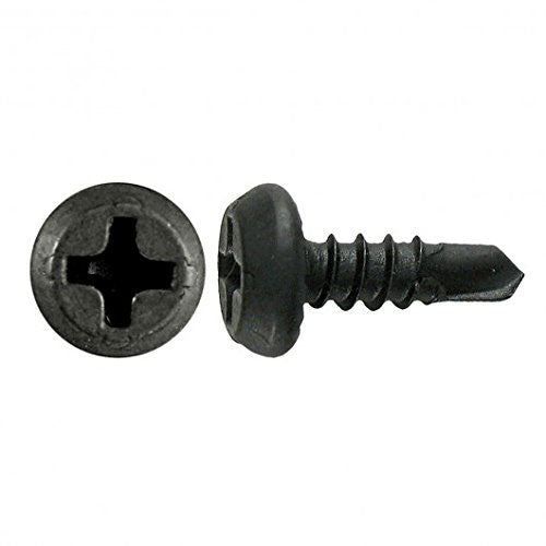 Primesource PFD7161LB 7 x7/16" Black Phosphate Pan Framing Self-Drilling Screw 1Lb