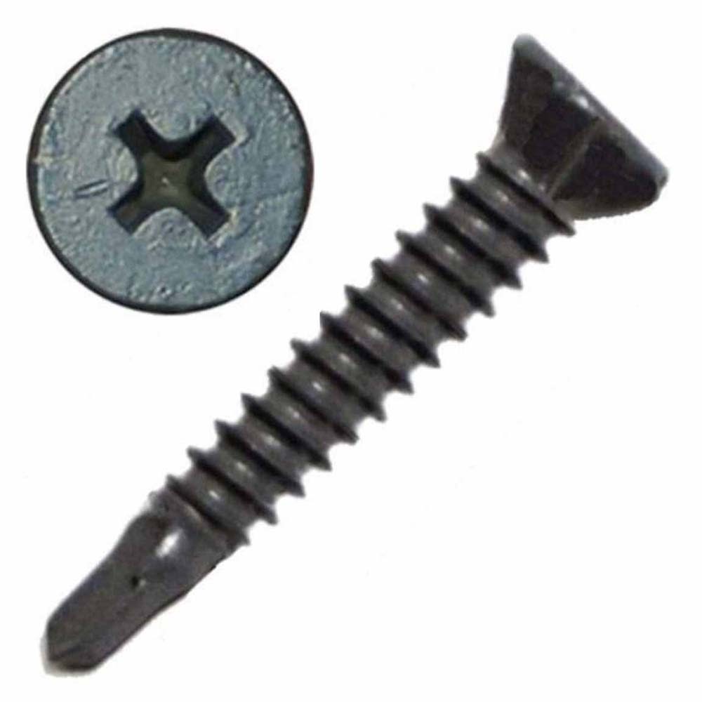Primesource TH214 No. 6 x 2-1/4" Square Trim Head Self-Tapping Trim Screws (1 Box)