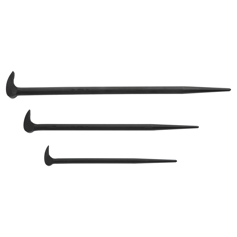 Proto J2138A 3 Piece Rolling Head Pry Bar Set