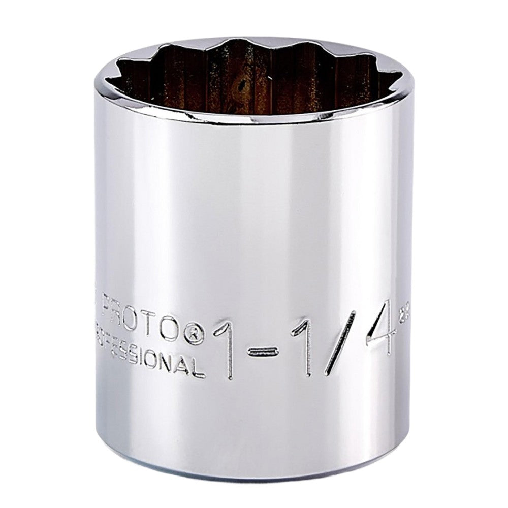 Proto J5440 1/2" Drive Socket 1-1/4" - 12 Point