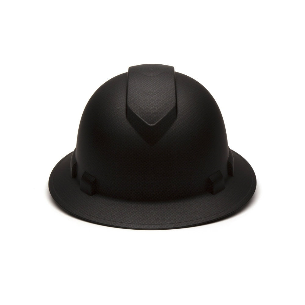 Pyramex HP54117 Ridgeline Graphite Full Brim Hard Hat, 4 Pt Ratchet - 2