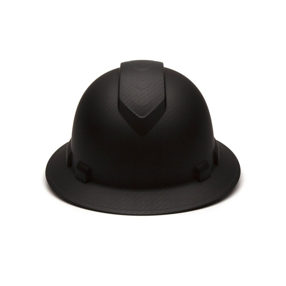 Pyramex HP54117 Ridgeline Graphite Full Brim Hard Hat, 4 Pt Ratchet - 2