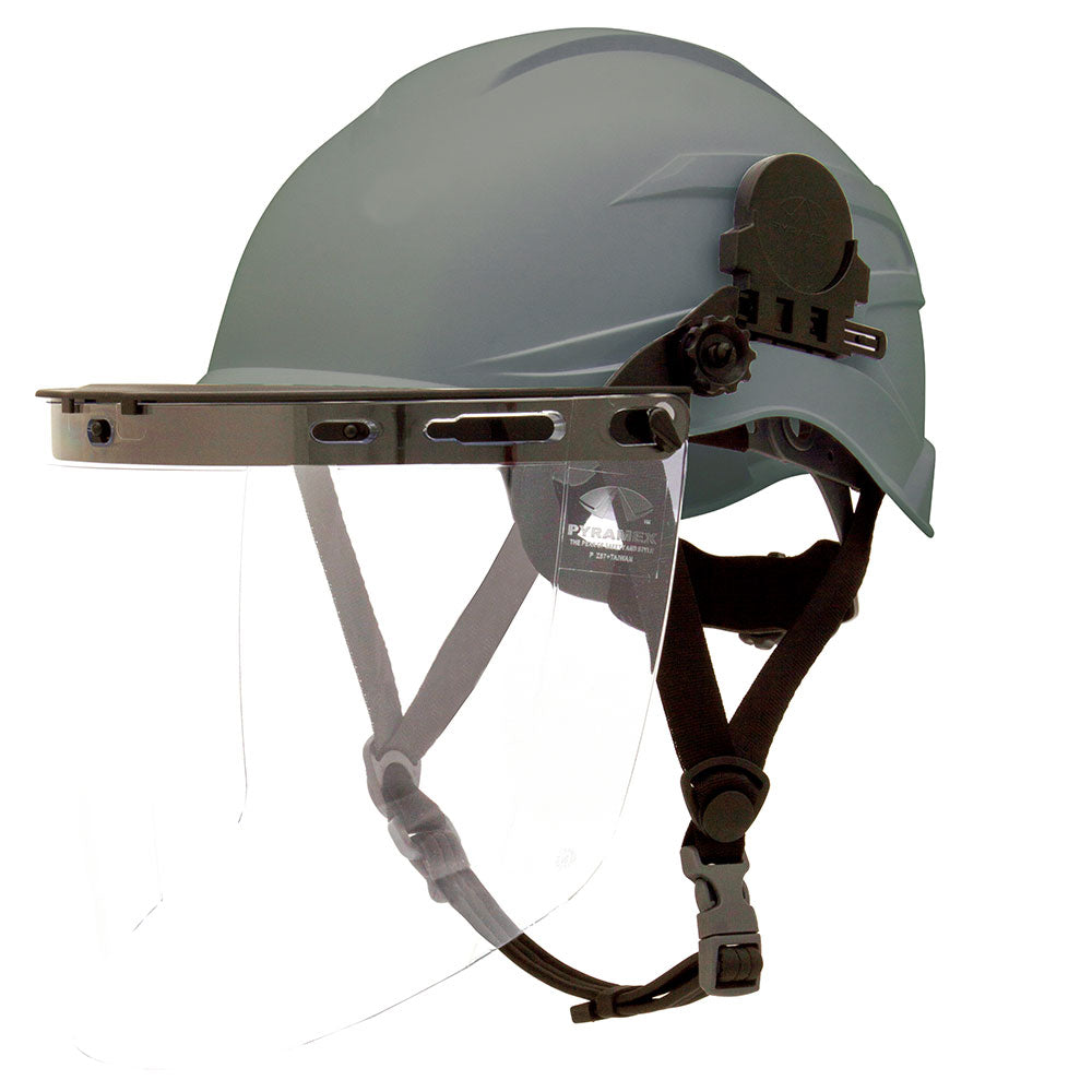 Pyramex HP76113 Ridgeline XR7 Hard Hat Helmet Slate Gray - 7