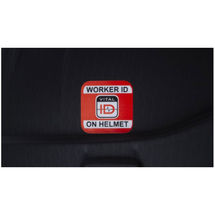 Pyramex HPID Hard Hat Medical ID Sticker, Bag Of 12 Sticker Sets - 2