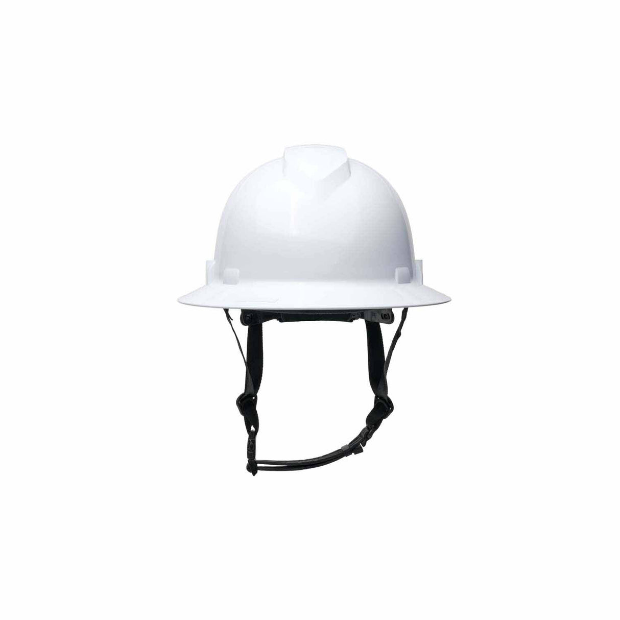 Pyramex HPT256110 Ridgeline T2 Full Brim Hard Hat with 6pt Ratchet Suspension - White - 5