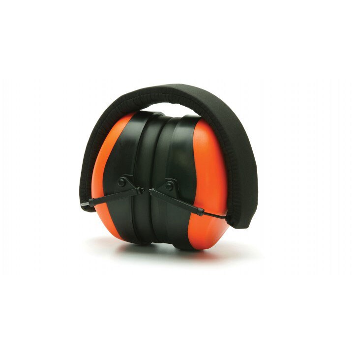 Pyramex PM8041 Earmuffs Hi-Vis Orange Earmuff Nrr26Db - 2