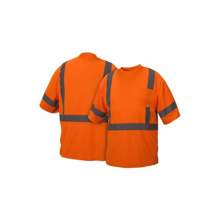 Pyramex RTS3320X4-X5 T-Shirt - Hi-Vis Orange - Size 4X-5X Large - 3