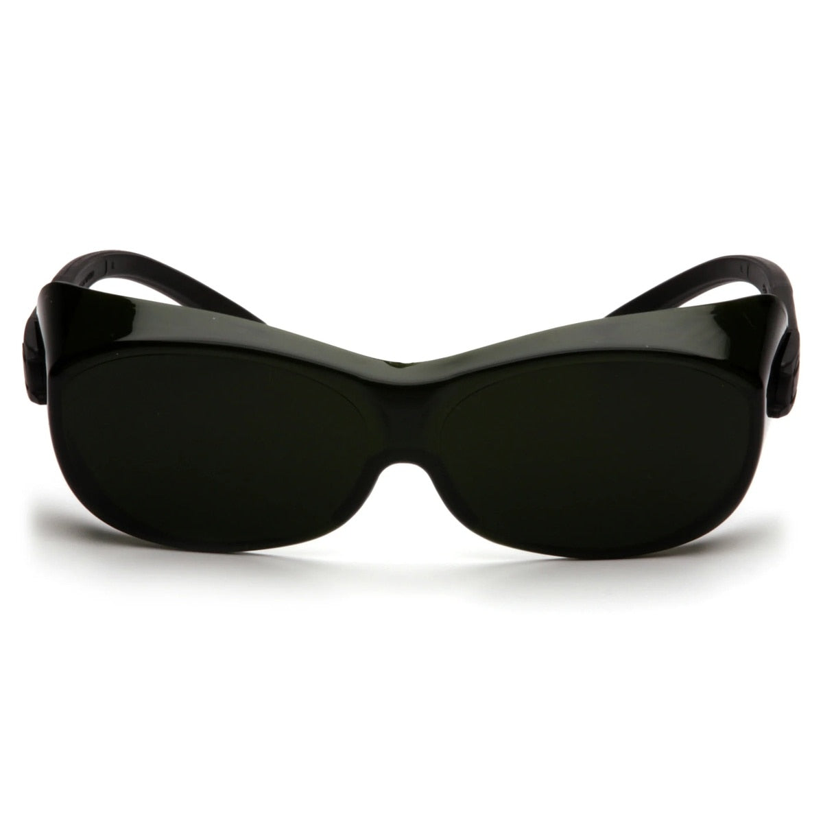 Pyramex S3560SFJ OTS Over The Spectacle Safety Glasses with 3.0 IR Filter Lens, Black Frame - 2