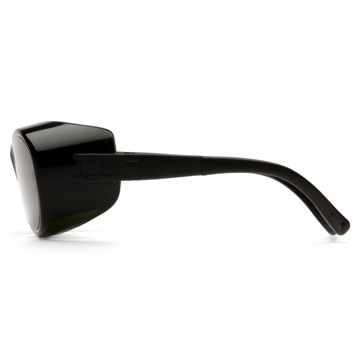Pyramex S3560SFJ OTS Over The Spectacle Safety Glasses with 3.0 IR Filter Lens, Black Frame - 4