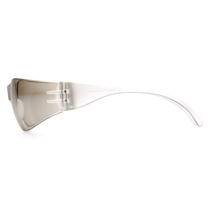 Pyramex S4180ST Intruder Indoor/Outdoor Safety Glasses, Mirror Anti-Fog Lens, Mirror Temples - 3