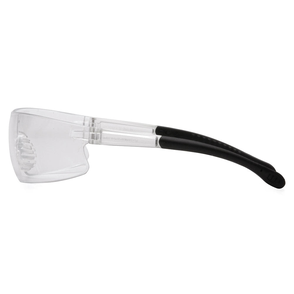 Pyramex S7210ST Provoq Safety Glasses Clear Frame Clear Anti-Fog Lens - 3
