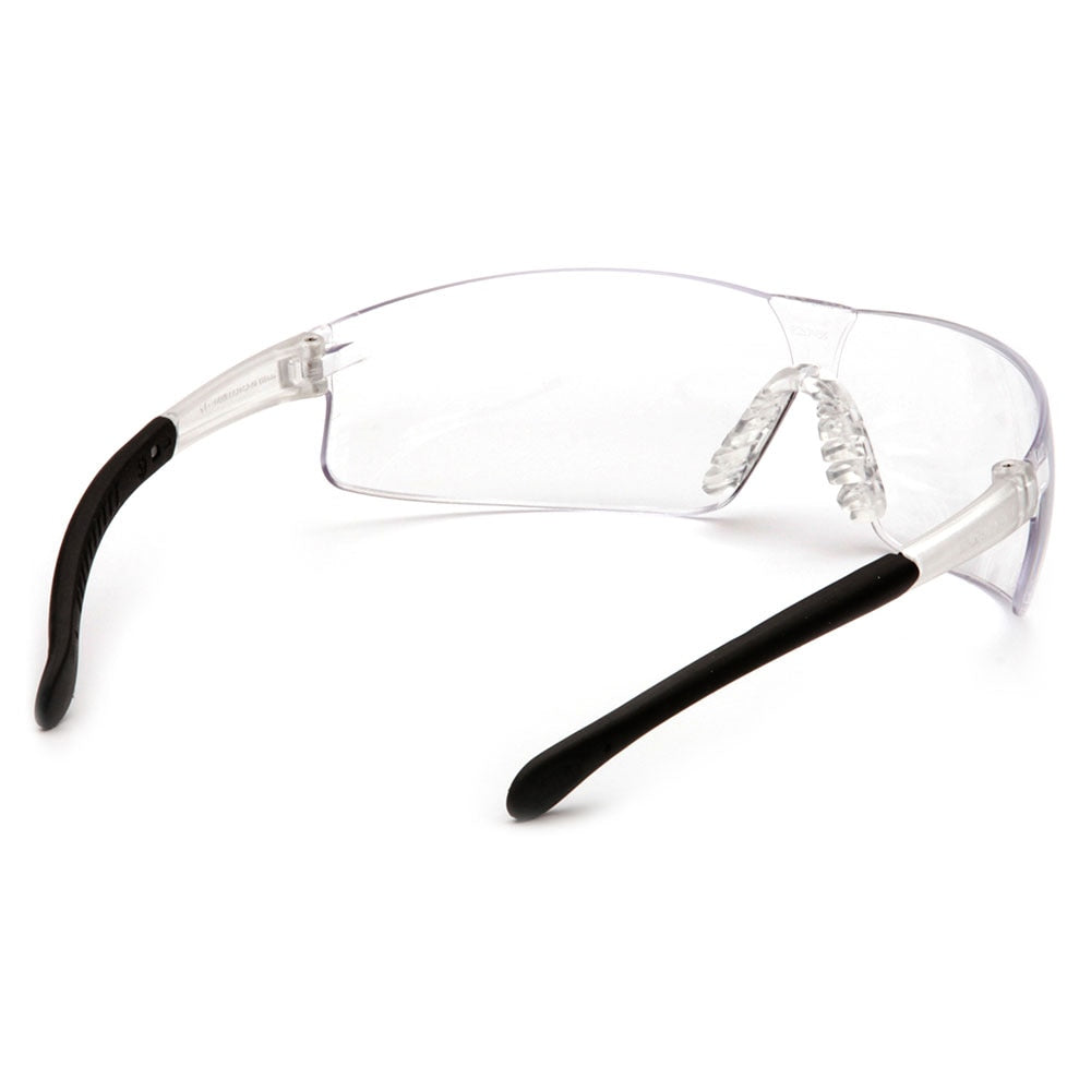 Pyramex S7210ST Provoq Safety Glasses Clear Frame Clear Anti-Fog Lens - 4