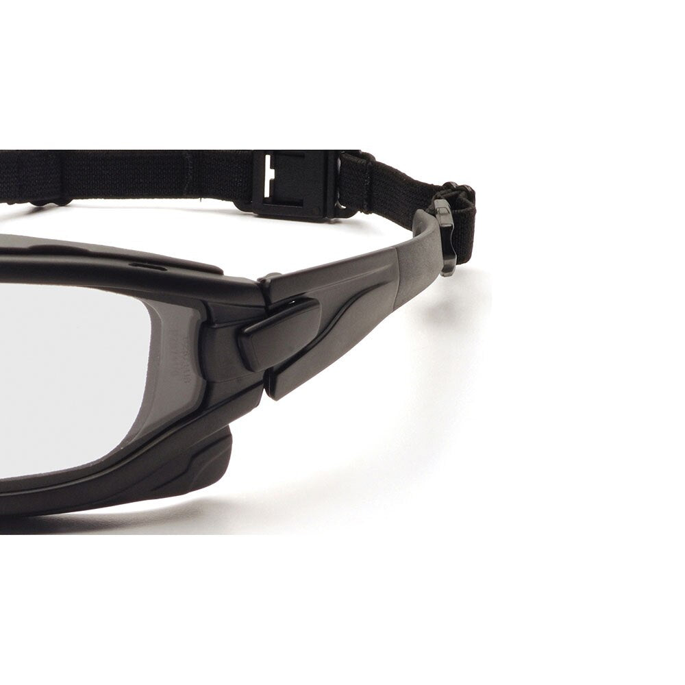 Pyramex SB7010SDT I-FORCE BLACK FRAME/CLEAR ANTI_FOG LENS SAFETY GLASSES - 3