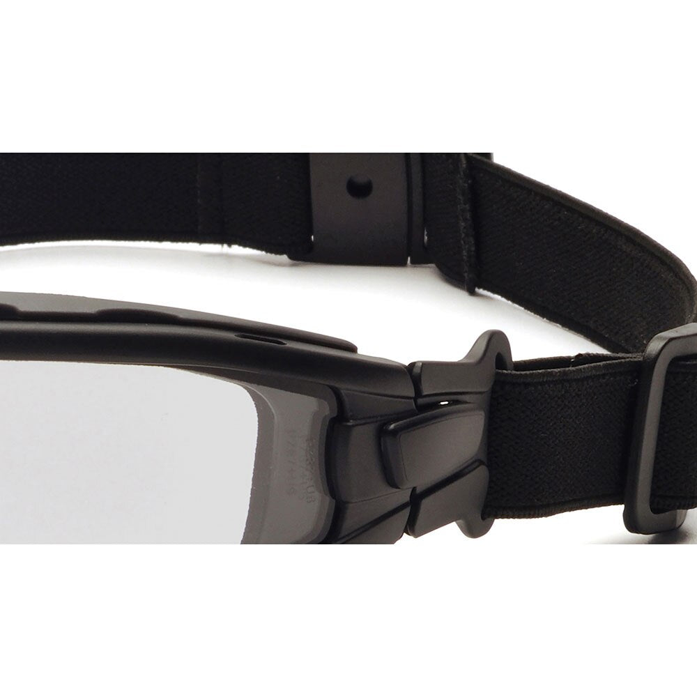 Pyramex SB7010SDT I-FORCE BLACK FRAME/CLEAR ANTI_FOG LENS SAFETY GLASSES - 5