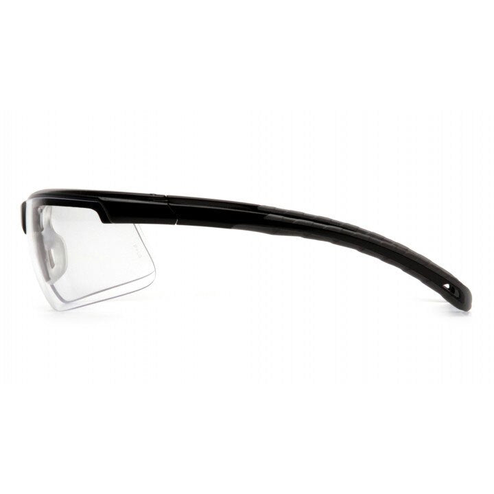 Pyramex SB8610DTM Ever-Lite Clear H2MAX Anti-Fog Lens Safety Glasses with Black Frame - 3