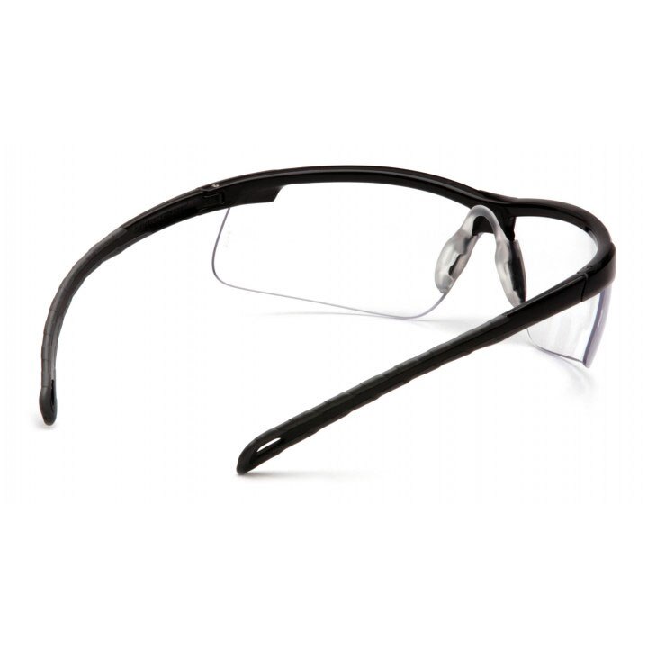Pyramex SB8610DTM Ever-Lite Clear H2MAX Anti-Fog Lens Safety Glasses with Black Frame - 4