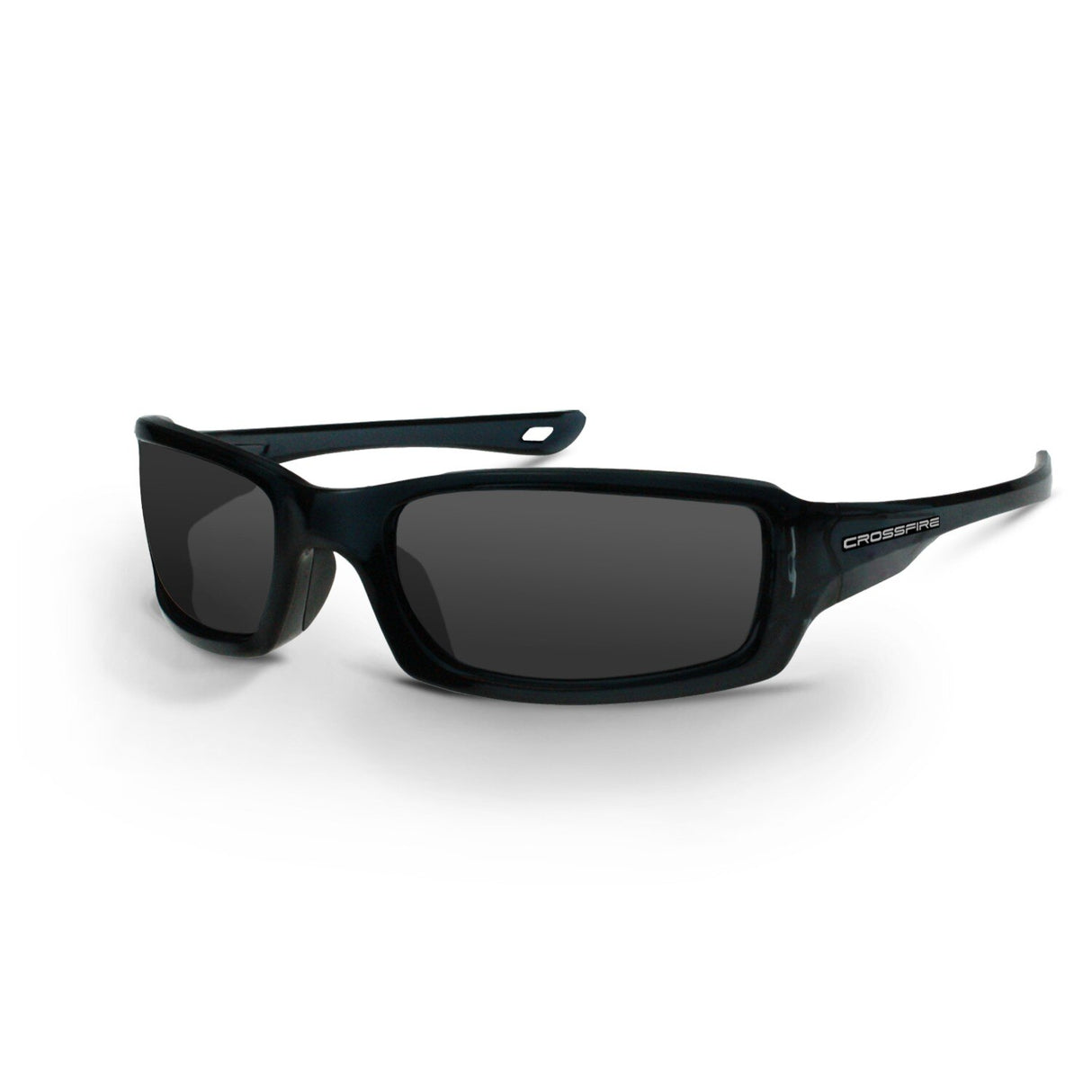 Radians 20291 Crossfire M6A Safety Eyewear - Smoke / Crystal Black