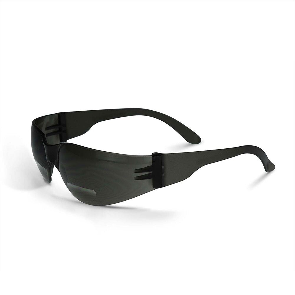 Radians MRB215ID Mirage MRB Bifocal Safety Eyewear, 1.5 Diopter Smoke Lens/FR