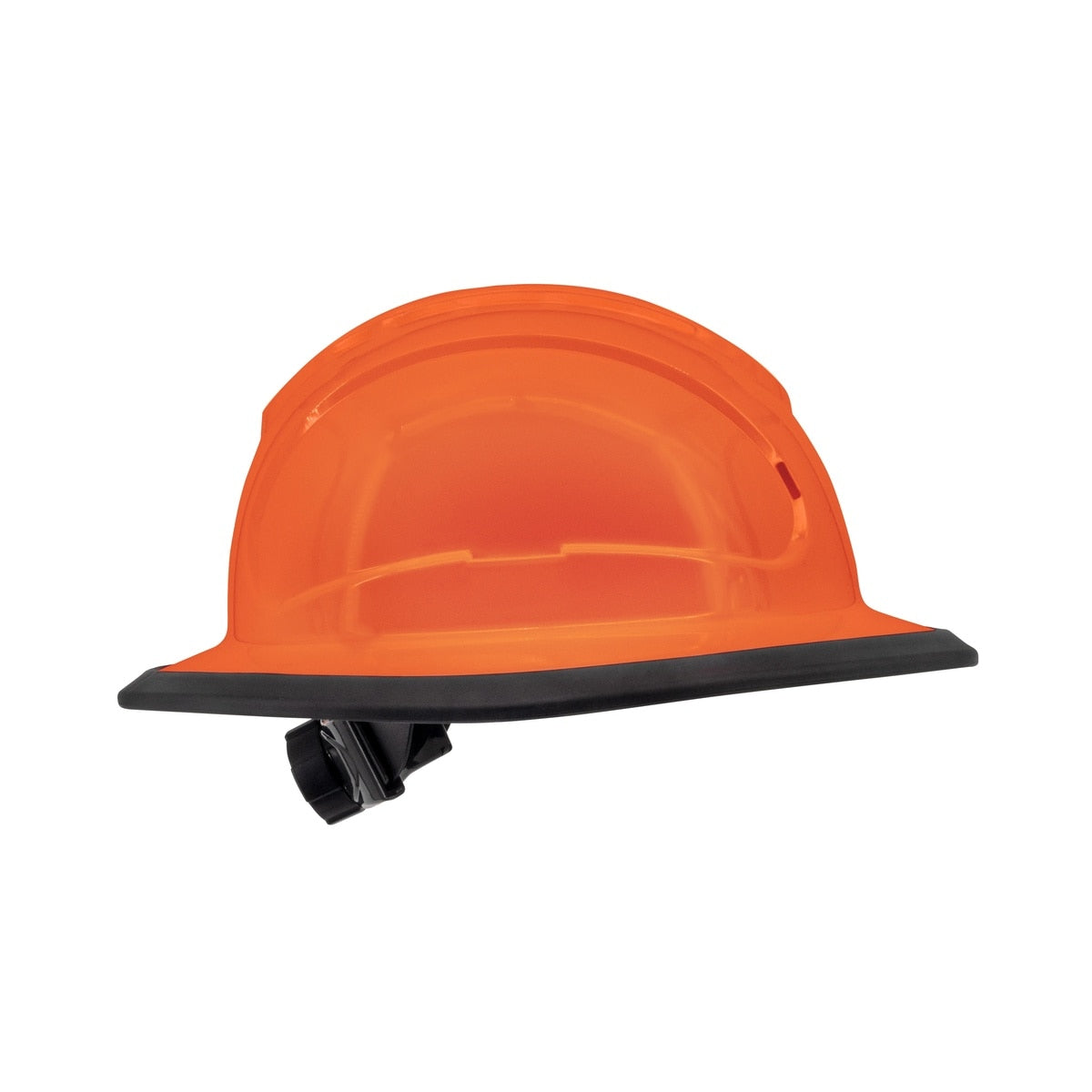 Radians RHJ6-ORANGE-HV High Viz Orange 6 Point Ratcheting Full Brim Hard Hat - 3