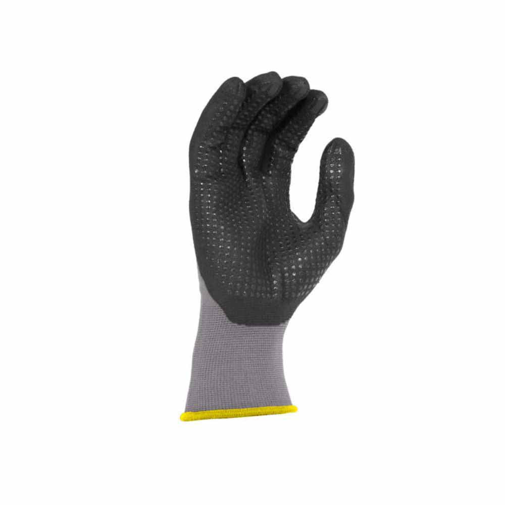 Radians RWG12M 15g Nylon Spandex Shell 3/4 Foam MicroDot Dip Glove Medium - 3