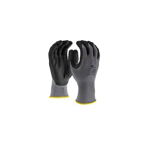 Radians RWG13-XL XL Gray Foam Nitrile Nylon Gloves, 4131 - 2