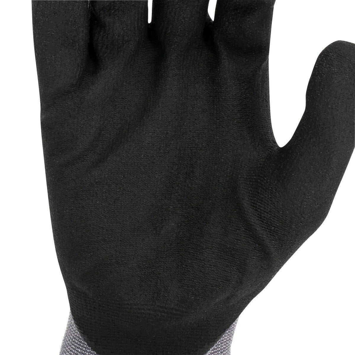 Radians RWG13XL 15 Gauge Gray Nylon Spandex Foam Nitrile Gripper Gloves XL - 5