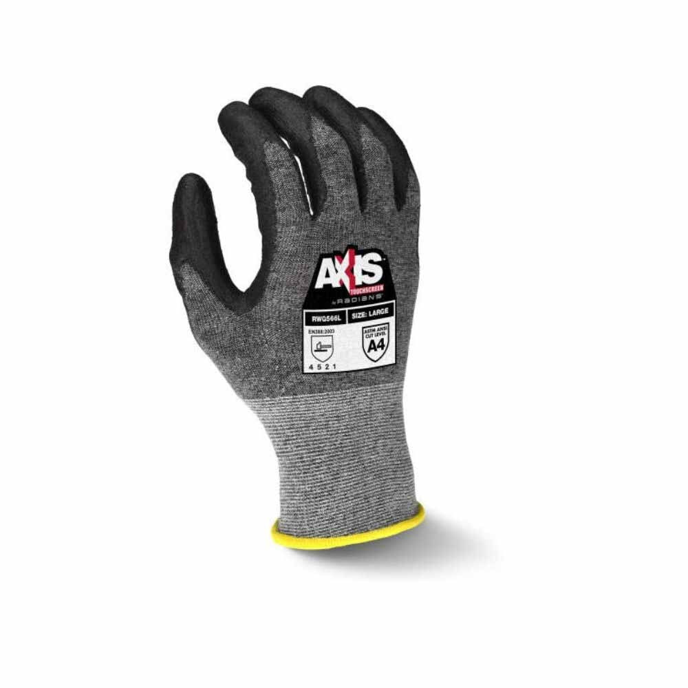 Radians RWG566S AXIS Cut Protection Level A5 Touchscreen Work Glove, Size S - 2