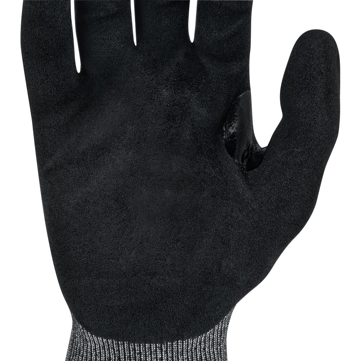 Radians RWG589 Cut Protection Level A9 Sandy Foam Nitrile Coated Work Glove Touchscreen Compatible - 5