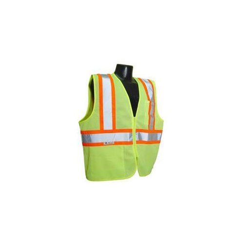 Radians SV22-2ZGM-3X SV22 Class 2 Safety Vest With Contrast Green 3XL
