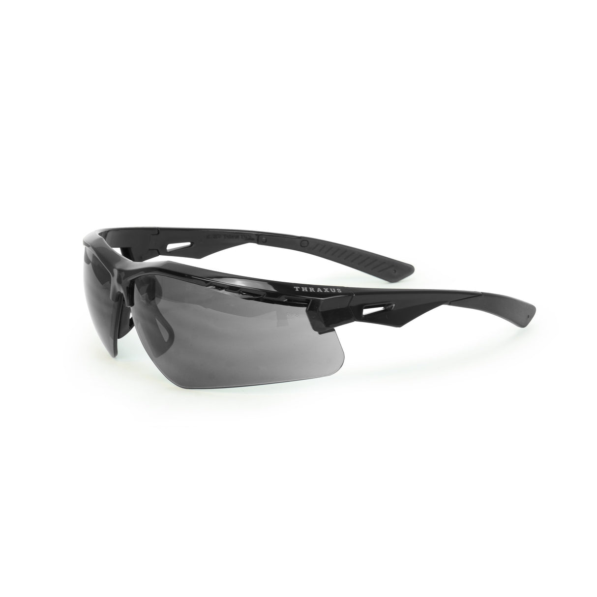 Radians TXC1-23ID Thraxus Safety Glasses - Black Frame/Smoke IQ Anti-Fog Lens