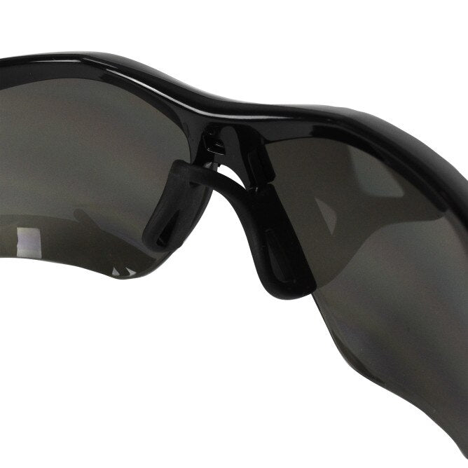 Radians TXC1-23ID Thraxus Safety Glasses - Black Frame/Smoke IQ Anti-Fog Lens - 5